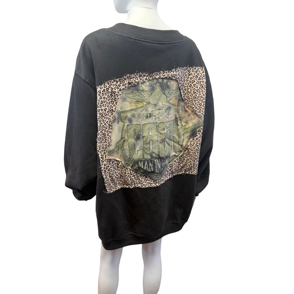 Johnny Cash vintage one of a kind handmade cotton jacket size XL